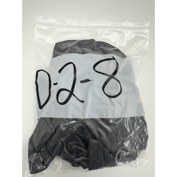 DC Comics Batman Mens Pullover Size Medium Gray Quarter Zip Logo Long Sleeve - Picture 14 of 14